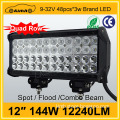 Top quality and good aftersales 144W amber led light bar for trucks